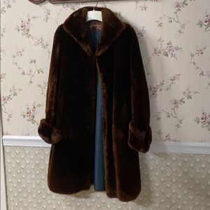 Jandel Fur Coat vintage Ladies Average American Size one size